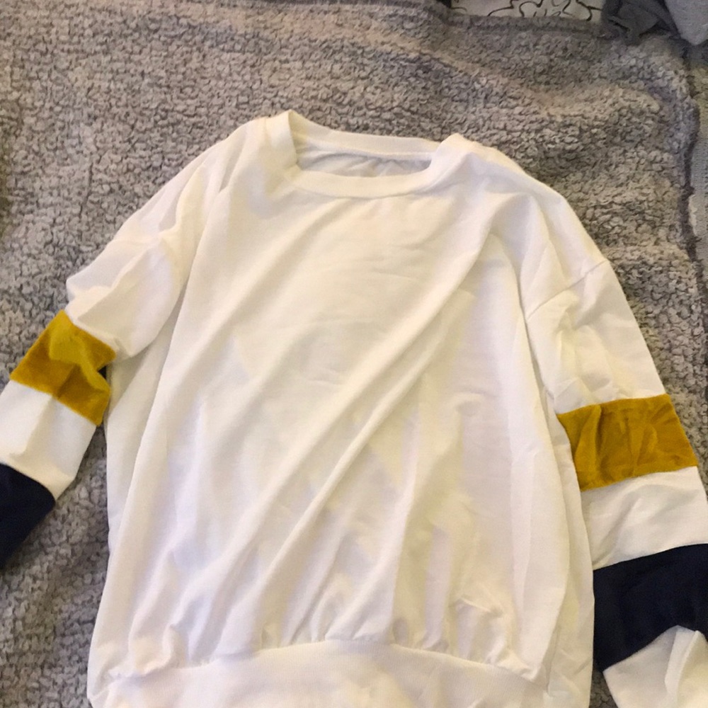cropped sweatshirt